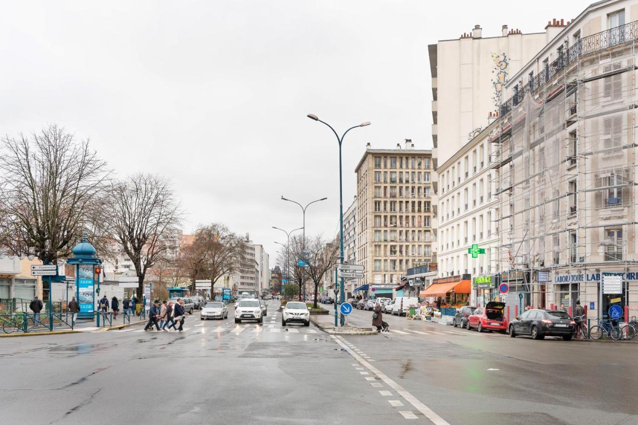 Cameleon Paris Guesthouse Pantin Buitenkant foto
