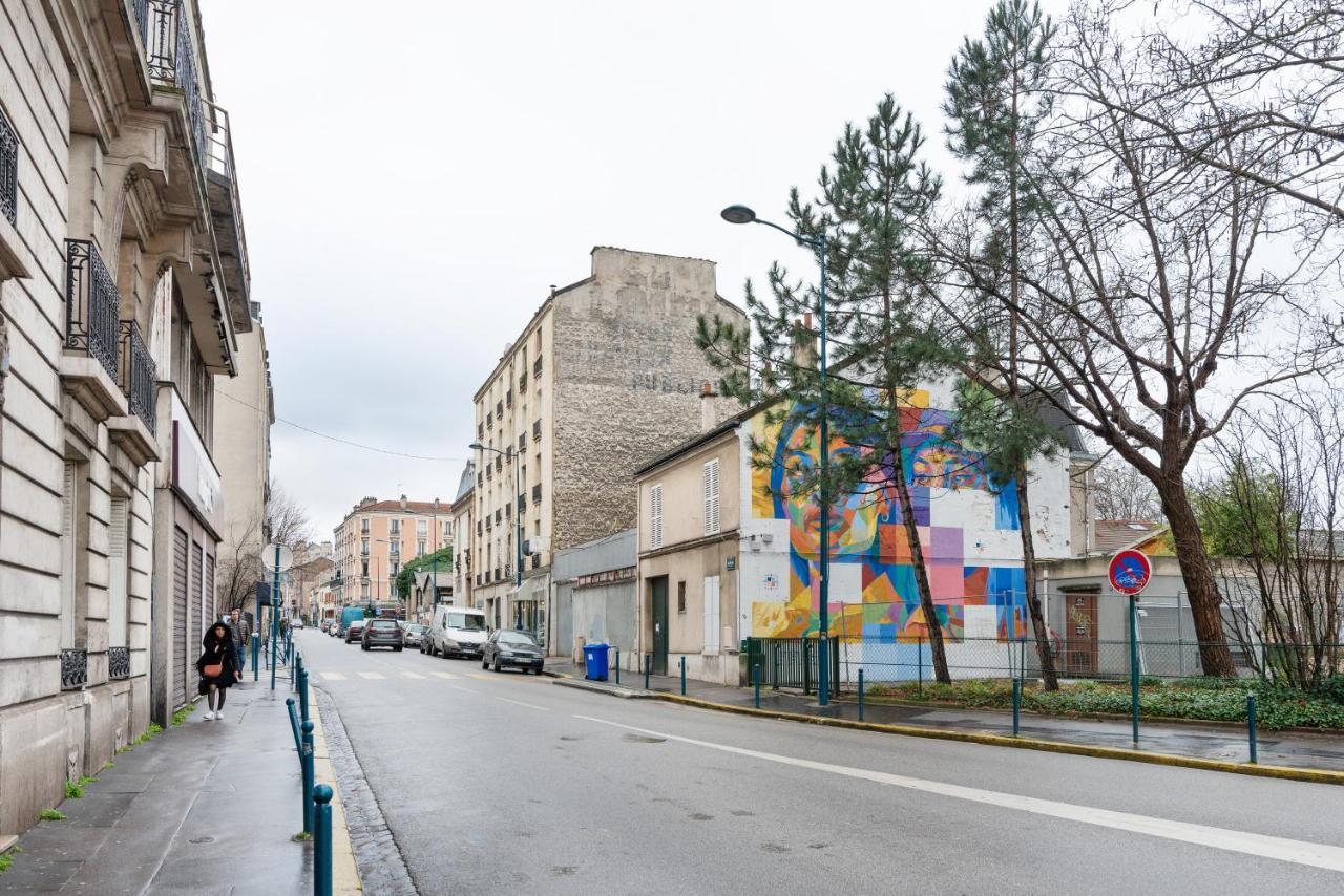 Cameleon Paris Guesthouse Pantin Buitenkant foto